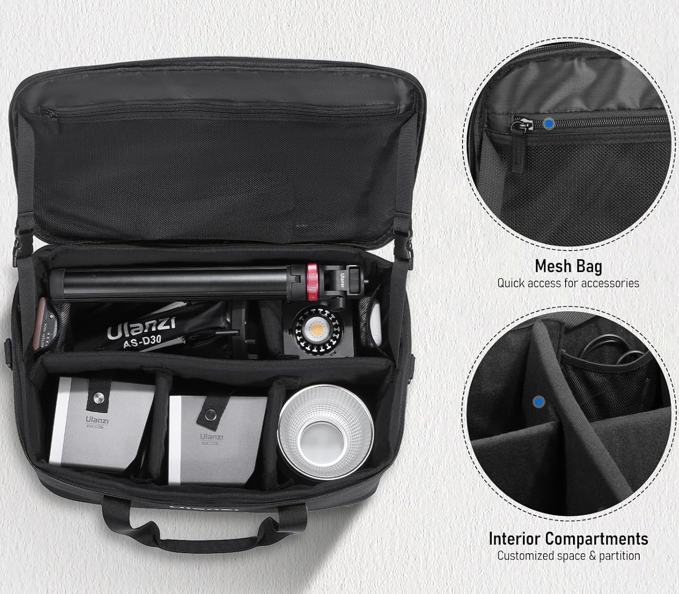 Сумка Ulanzi OM-01 Carrying Bag, для студийного оборудования