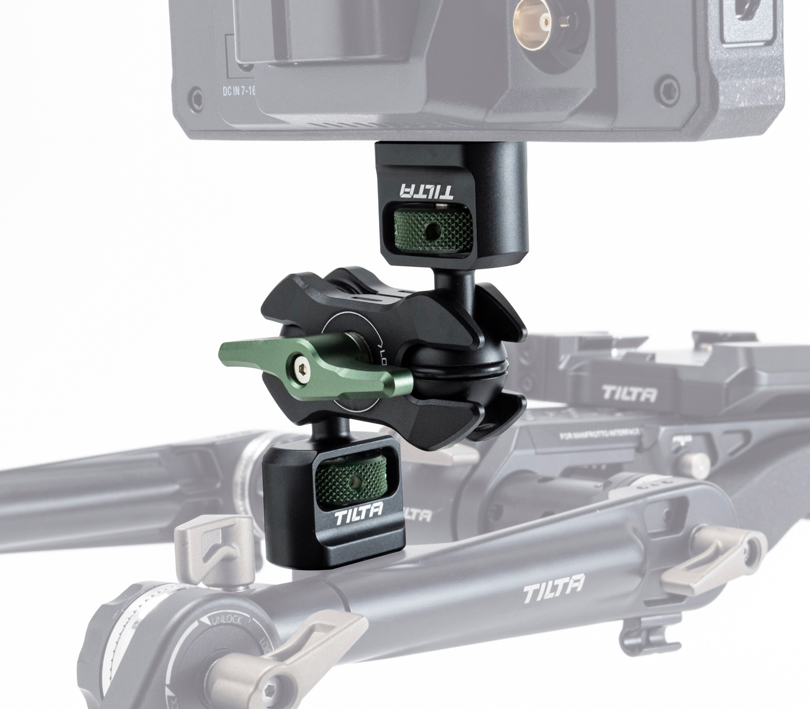 Шарнирный кронштейн Tilta Mini Articulating Arm, винты 1/4", до 4.5 кг (уцененный)