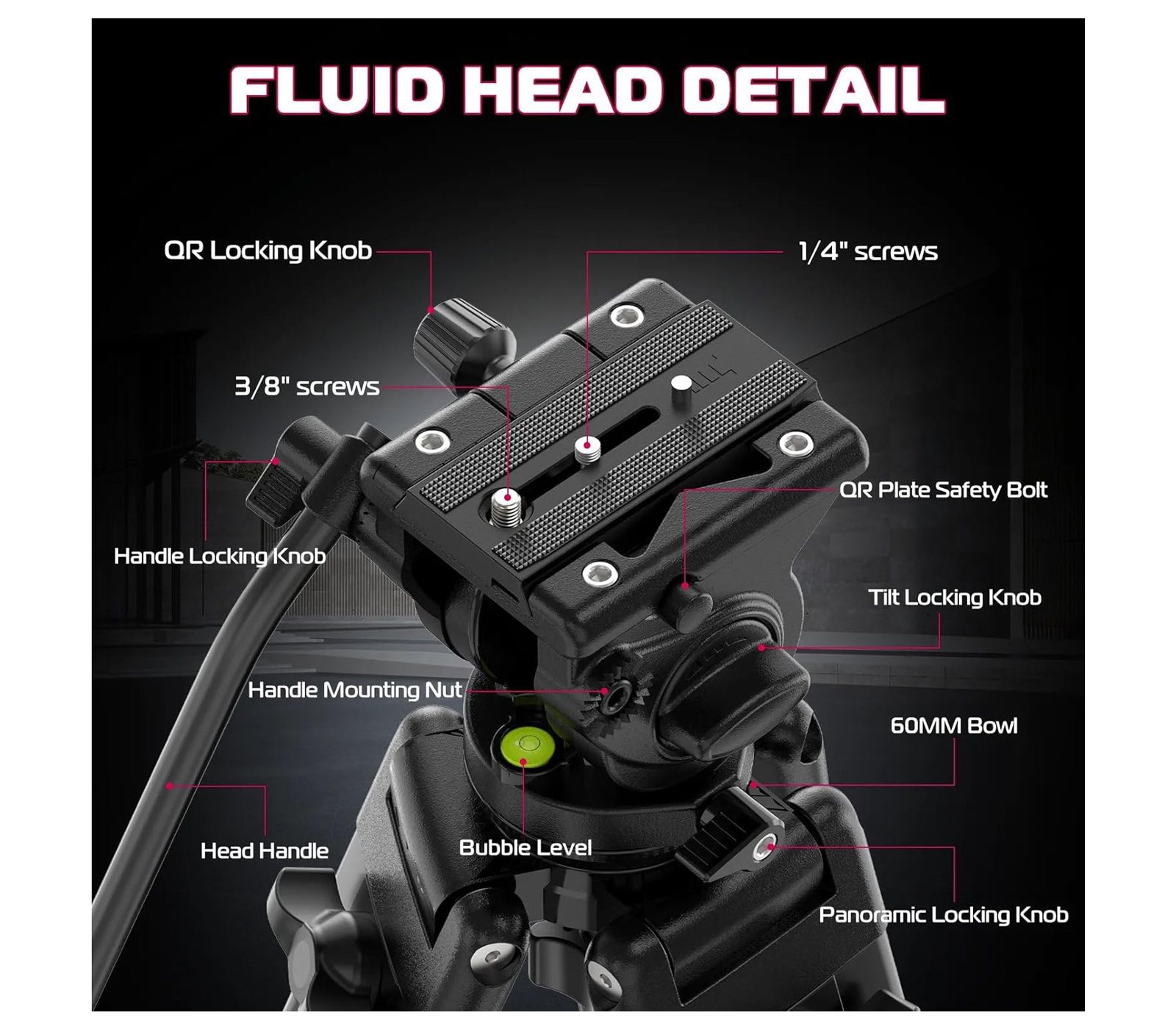 Штатив Ulanzi MT-81 с жидкостной головой, для видео