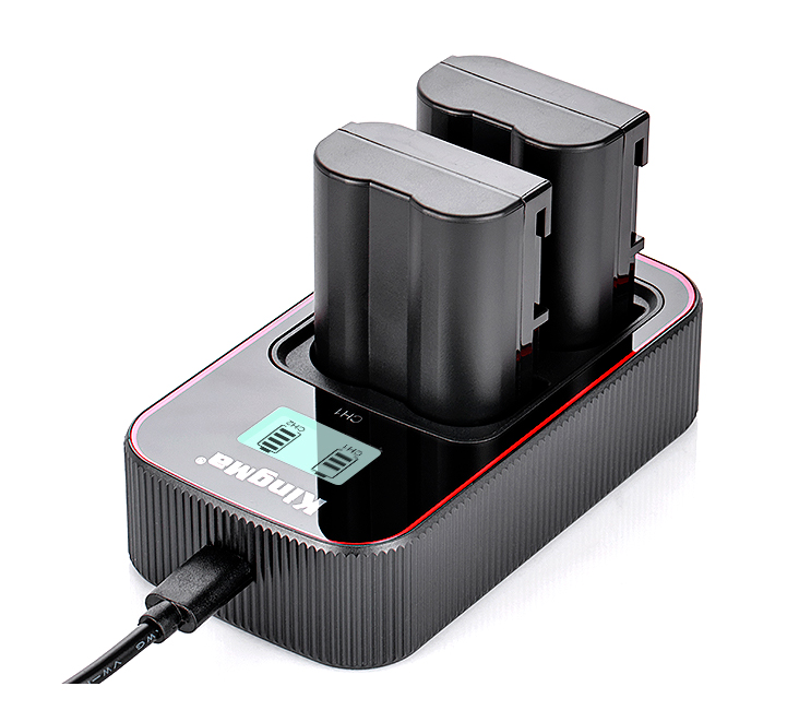 Зарядное устройство Kingma BM058 + 2 аккумулятора EN-EL15 1960 мАч