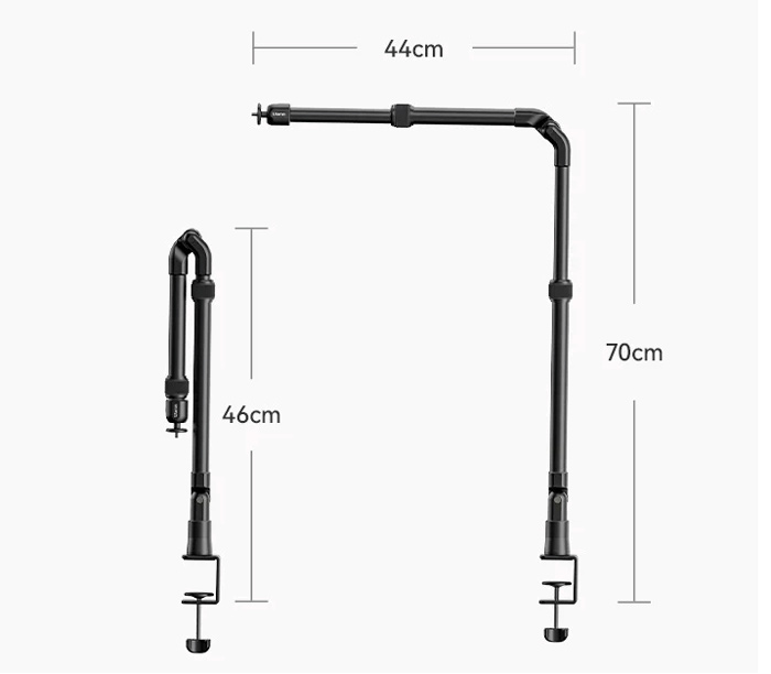 Крепление Ulanzi ZJ02 C-clip Folding Bracket, настольное