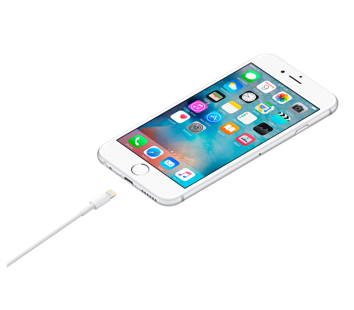 Кабель Apple USB-A / Lightning, 2 м (MD819FE/A)