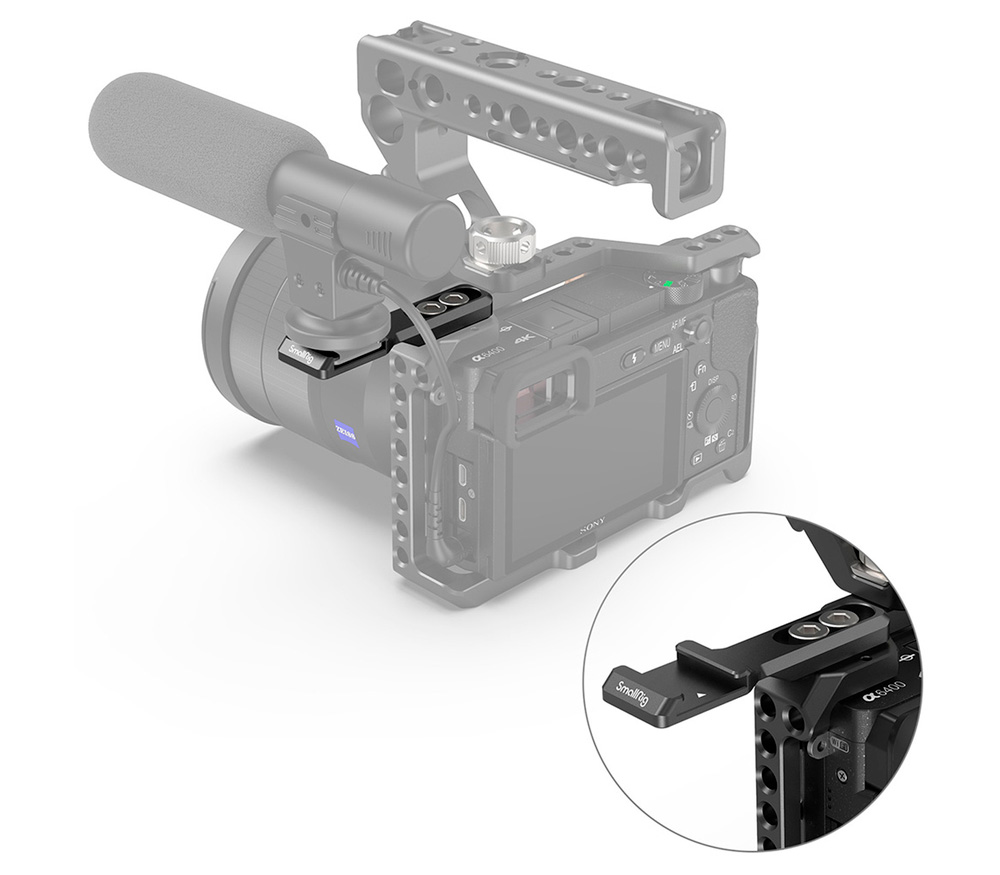 Адаптер SmallRig 2879 Cold Shoe Extension, «башмак», 2 винта 1/4"