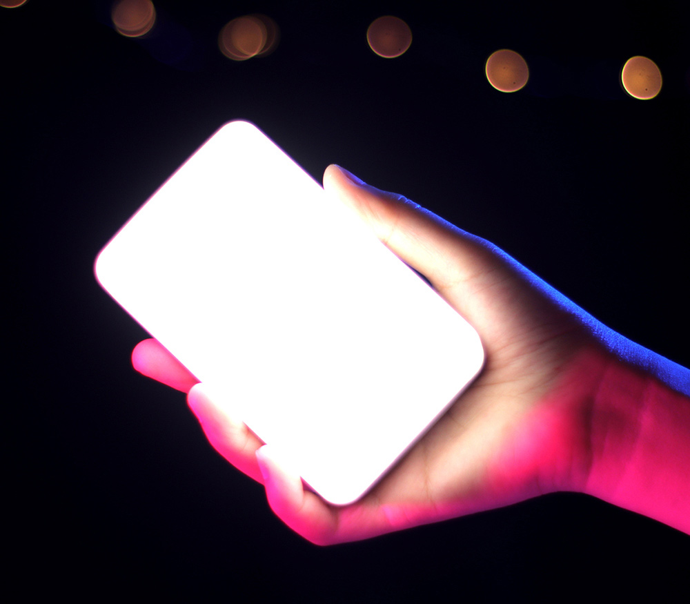 Осветитель Ulanzi VIJIM VL120 Mini Pocket LED, 8 Вт, 3200-6500К, светодиодный, черный