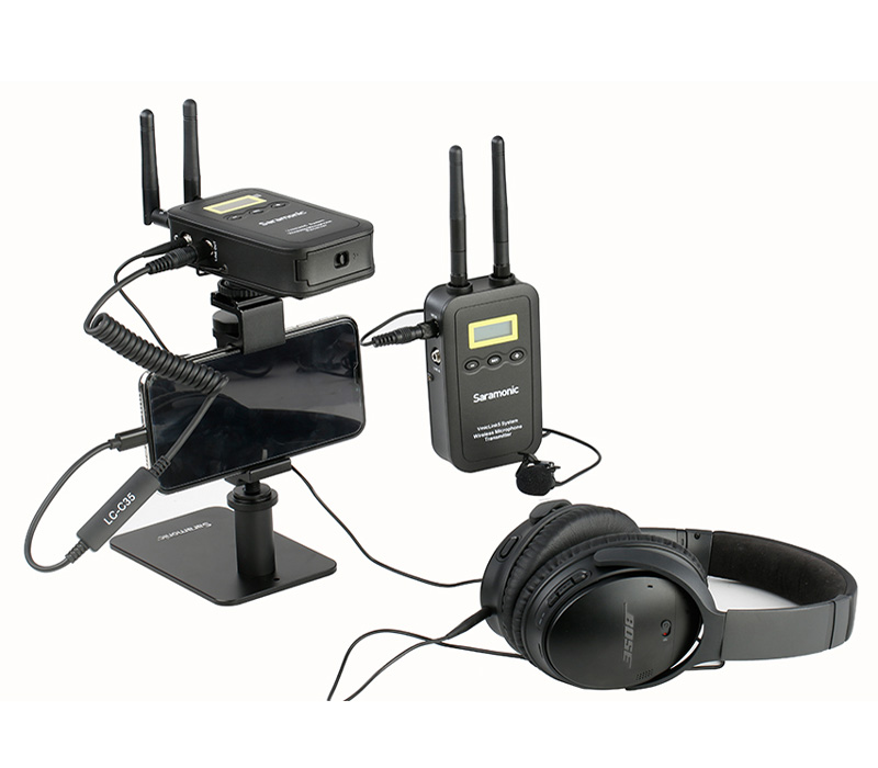 Адаптер Saramonic LC-C35 с 3.5 мм TRS на Lightning