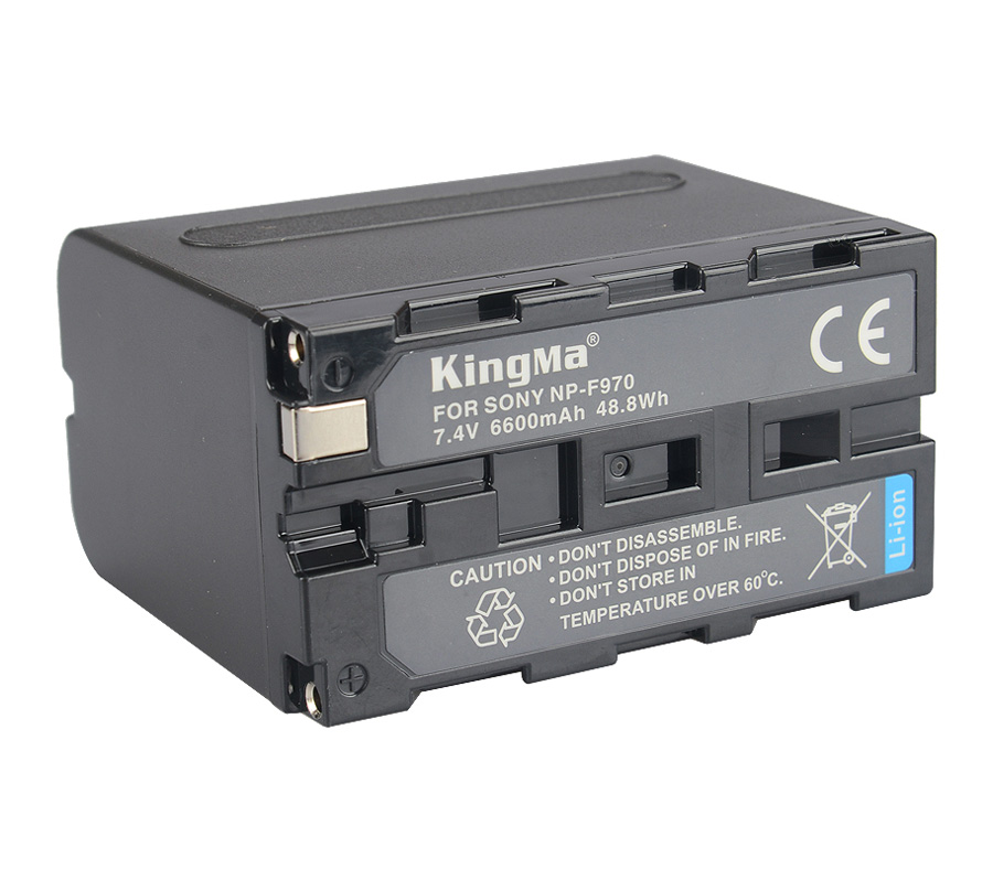 Аккумулятор Kingma NP-F970, 6600 мАч