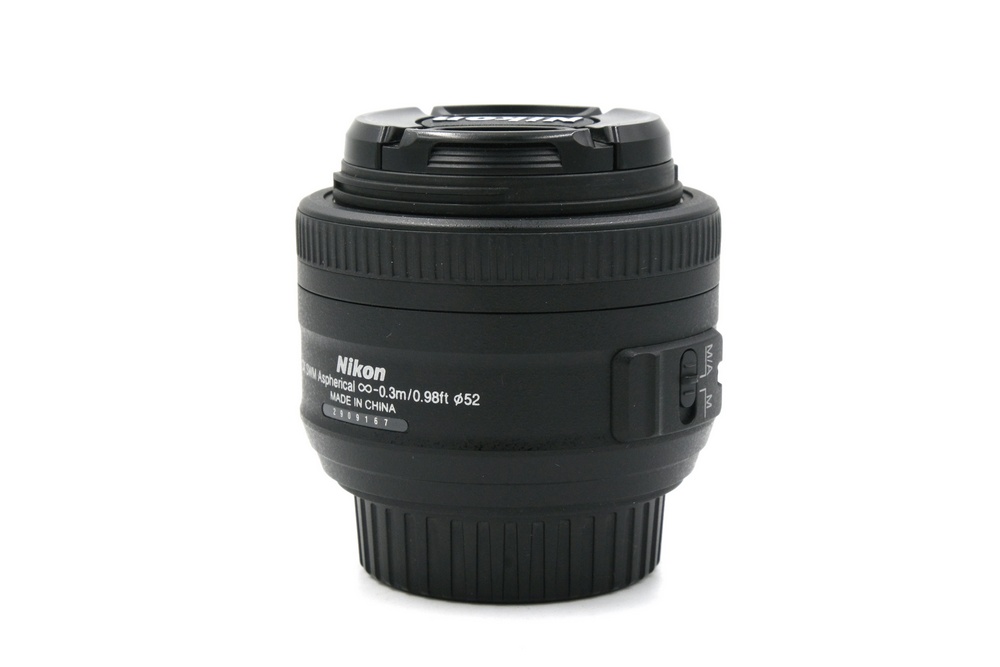 Объектив Nikon AF-S 35mm f/1.8G DX - с.н. 2909167 (состояние 5-) (б/у)