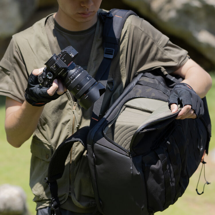 Рюкзак PGYTECH OneMo Tactical Backpack 25L, цвет: Dark Night Camo
