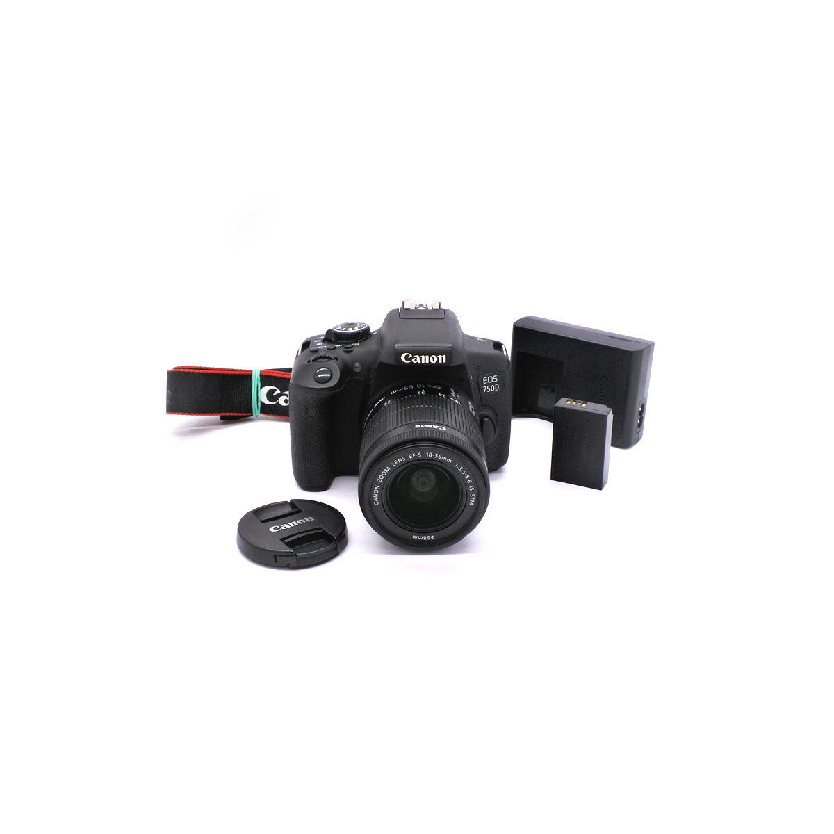 Зеркальный фотоаппарат Canon EOS 750D Kit 18-55mm f/4-5.6 IS STM (состояние 4) (б/у)