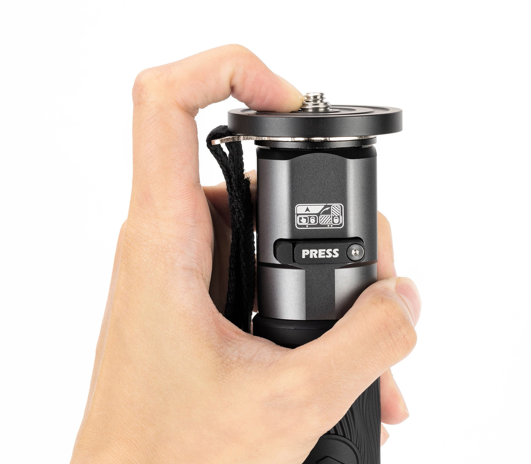 Монопод Fotopro X-Airfly Mono Orange, карбоновый, до 10 кг