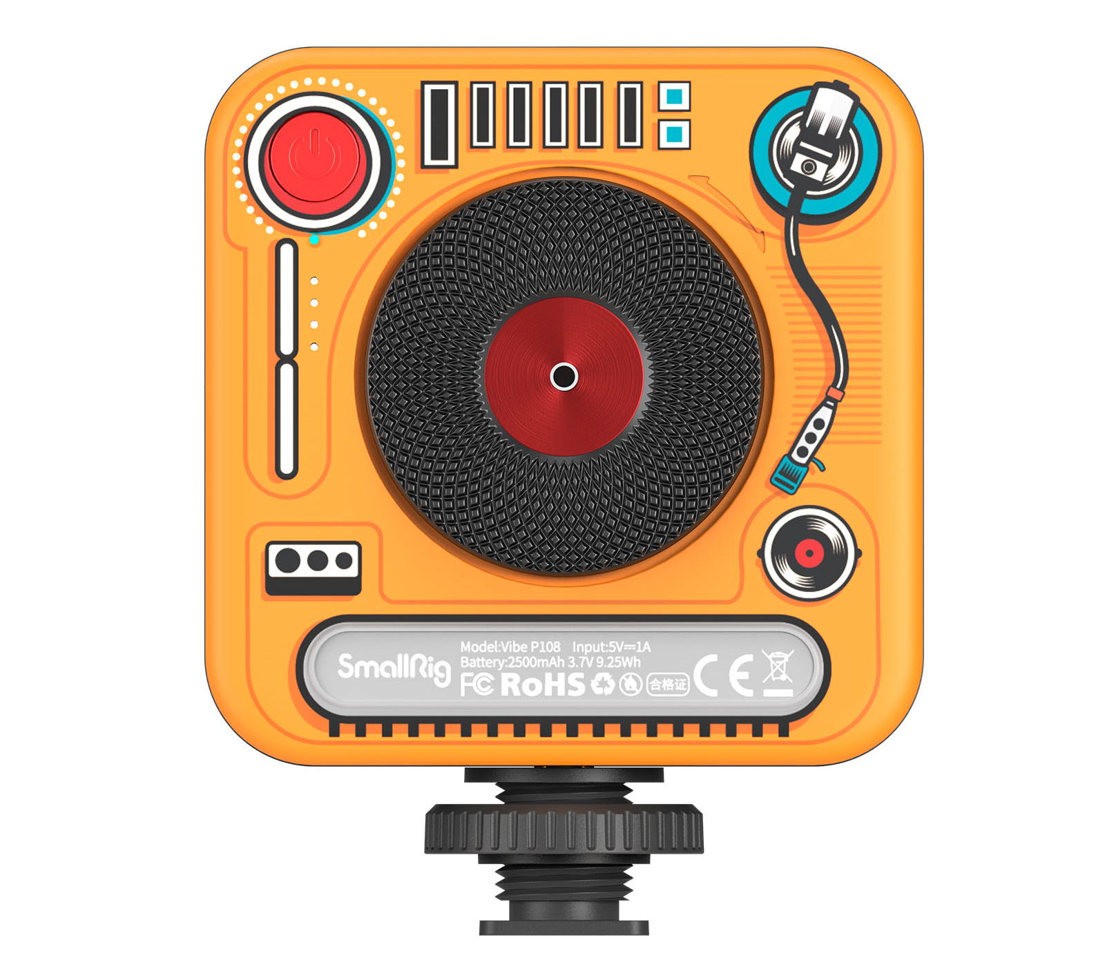 Осветитель SmallRig 4276 Vibe P108 Phonograph Limited Edition, RGB, 5 Вт