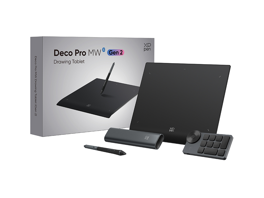 Графический планшет XP-Pen Deco Pro MW, 2 поколение, с пультом управления (уцененный)