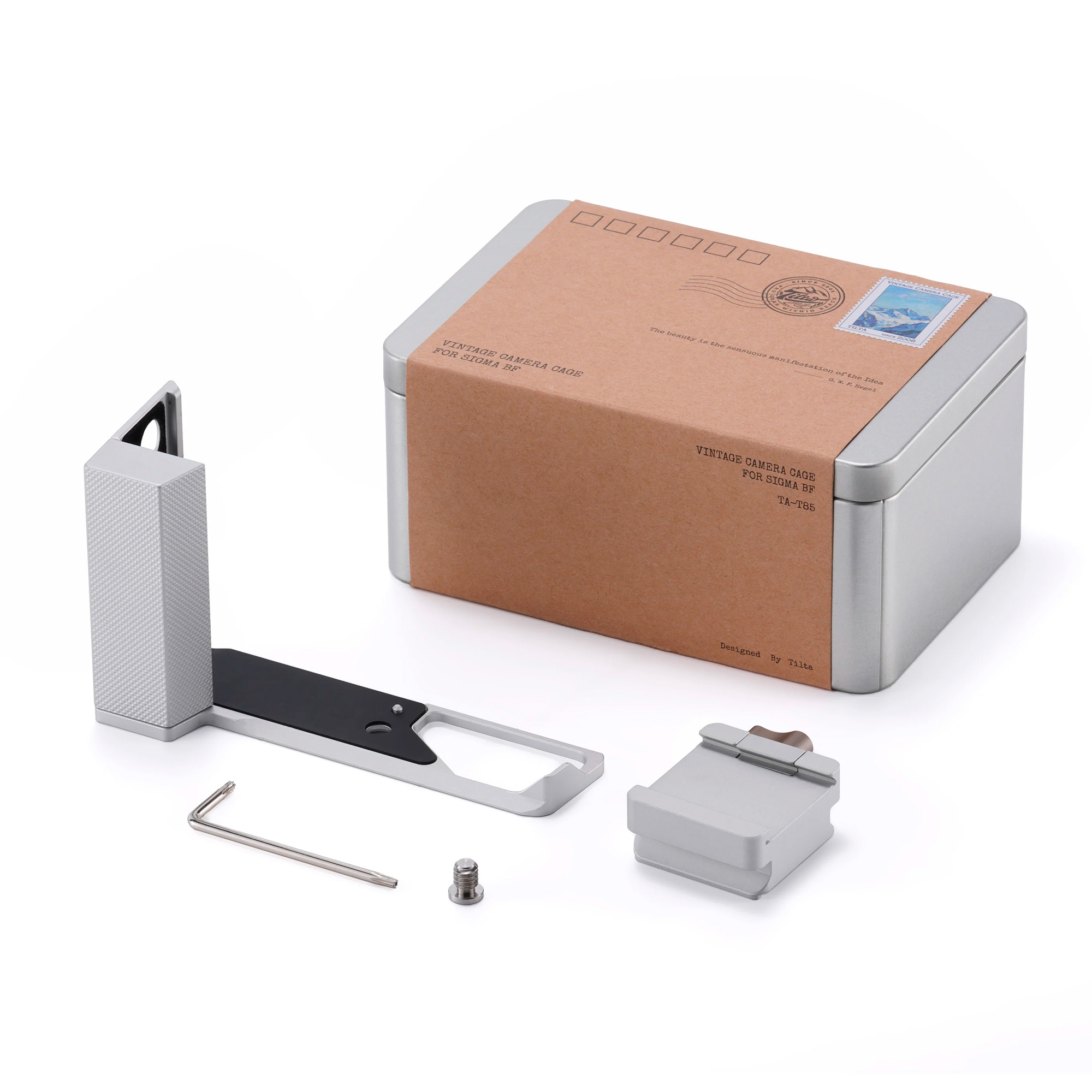 Набор аксессуаров Tilta Vintage Camera Cage Base Kit V2 для Sigma BF, серебристый