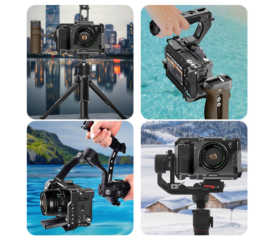 Клетка Puluz PU3217B для Sony A7C II / A7CR, черная