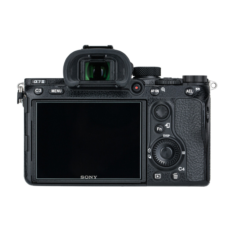 Защитное стекло JJC для Sony a7 III, a7S III, a7R IV, a9, a9 II, FX3 и др.