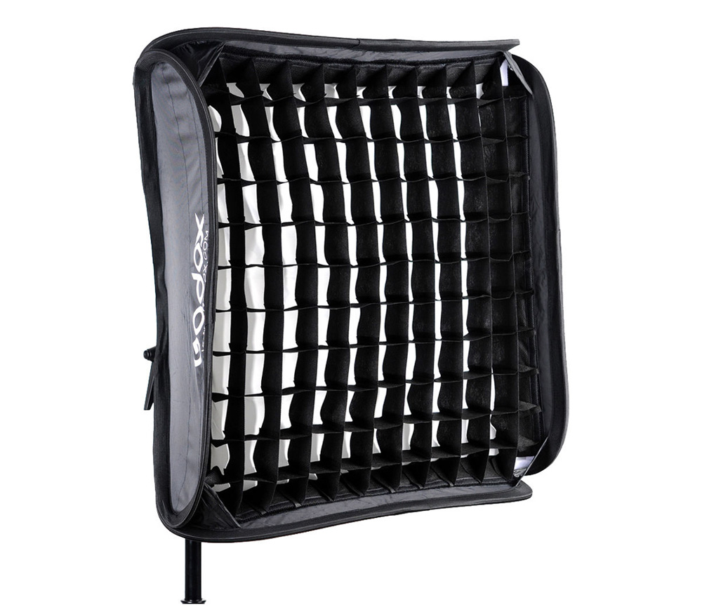 Софтбокс Godox SFGV8080, 80х80см, с сотами и адаптером для вспышки