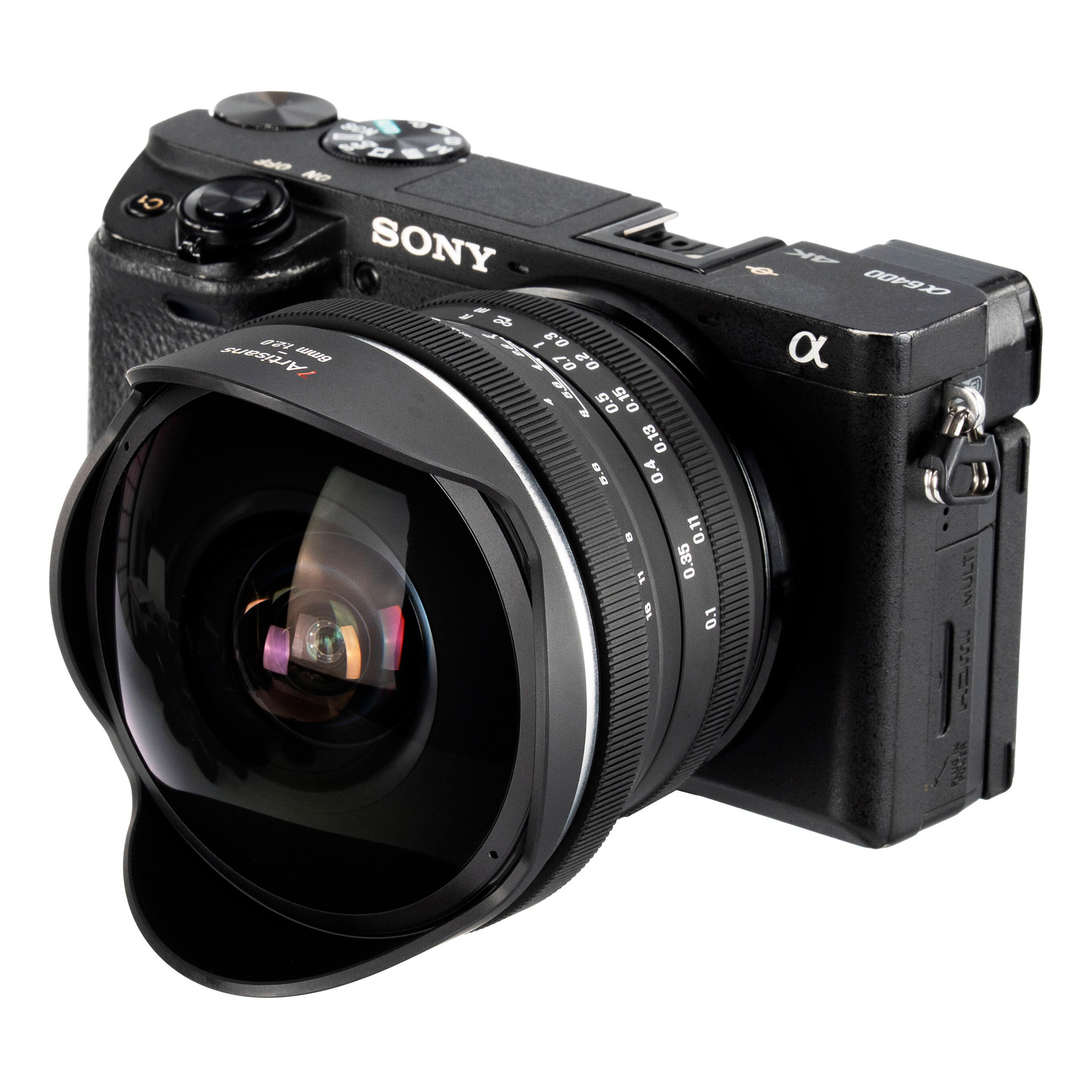 Объектив 7Artisans 6mm f/2 Fisheye для Sony E (APS-C)