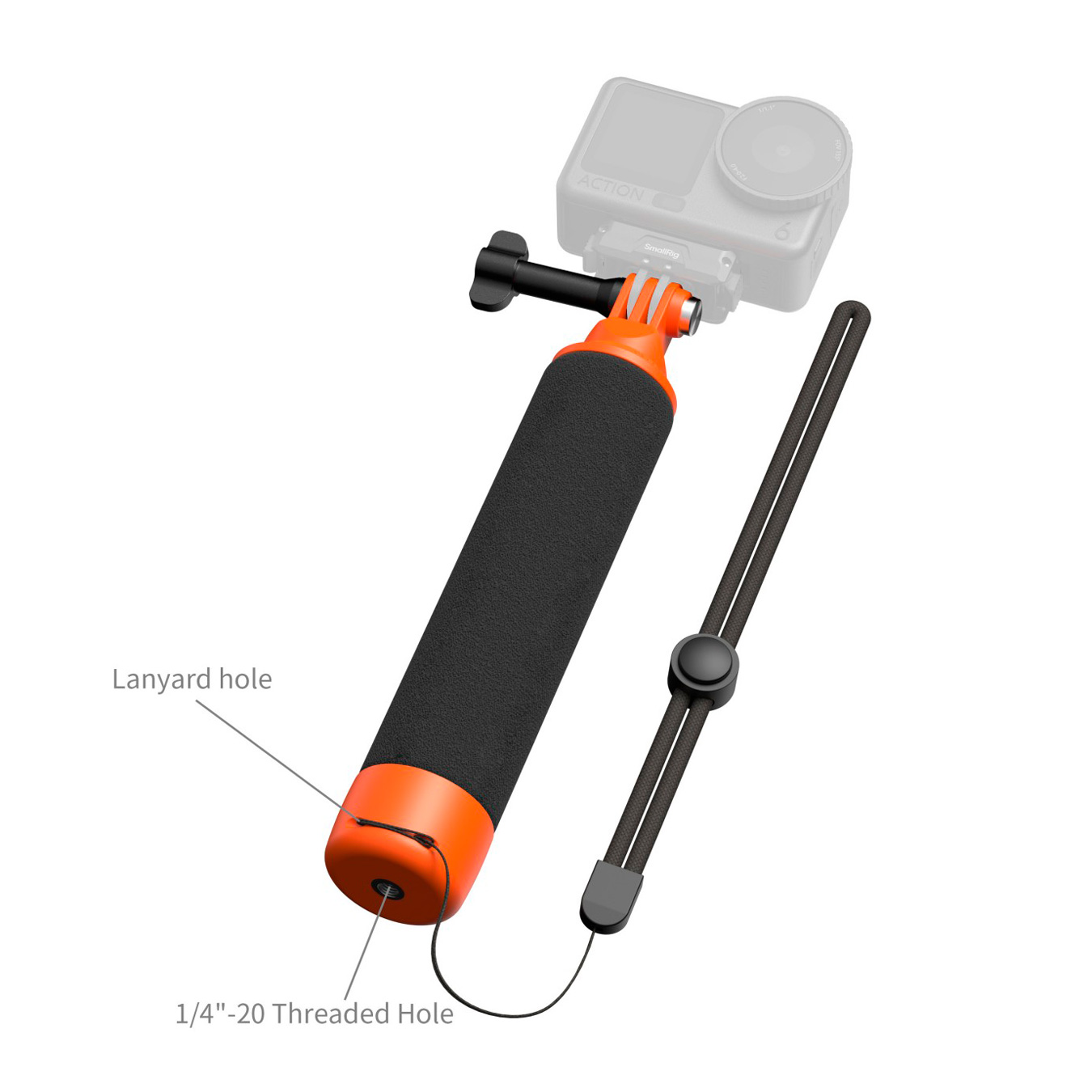 Рукоятка-поплавок SmallRig 6152, для экшн-камер GoPro, DJI, Insta360