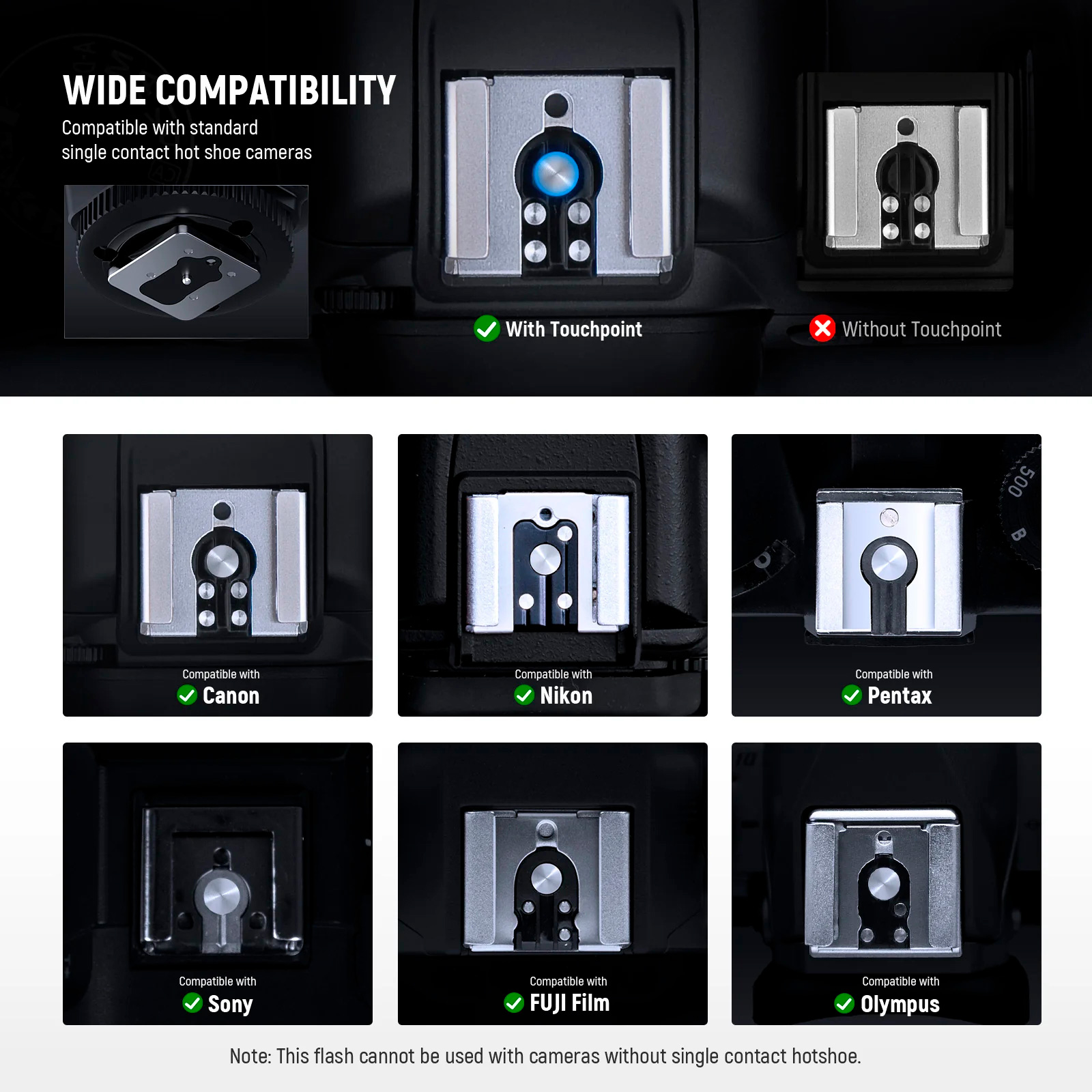 Фотовспышка Neewer Z160 Retro Flash Light, универсальная