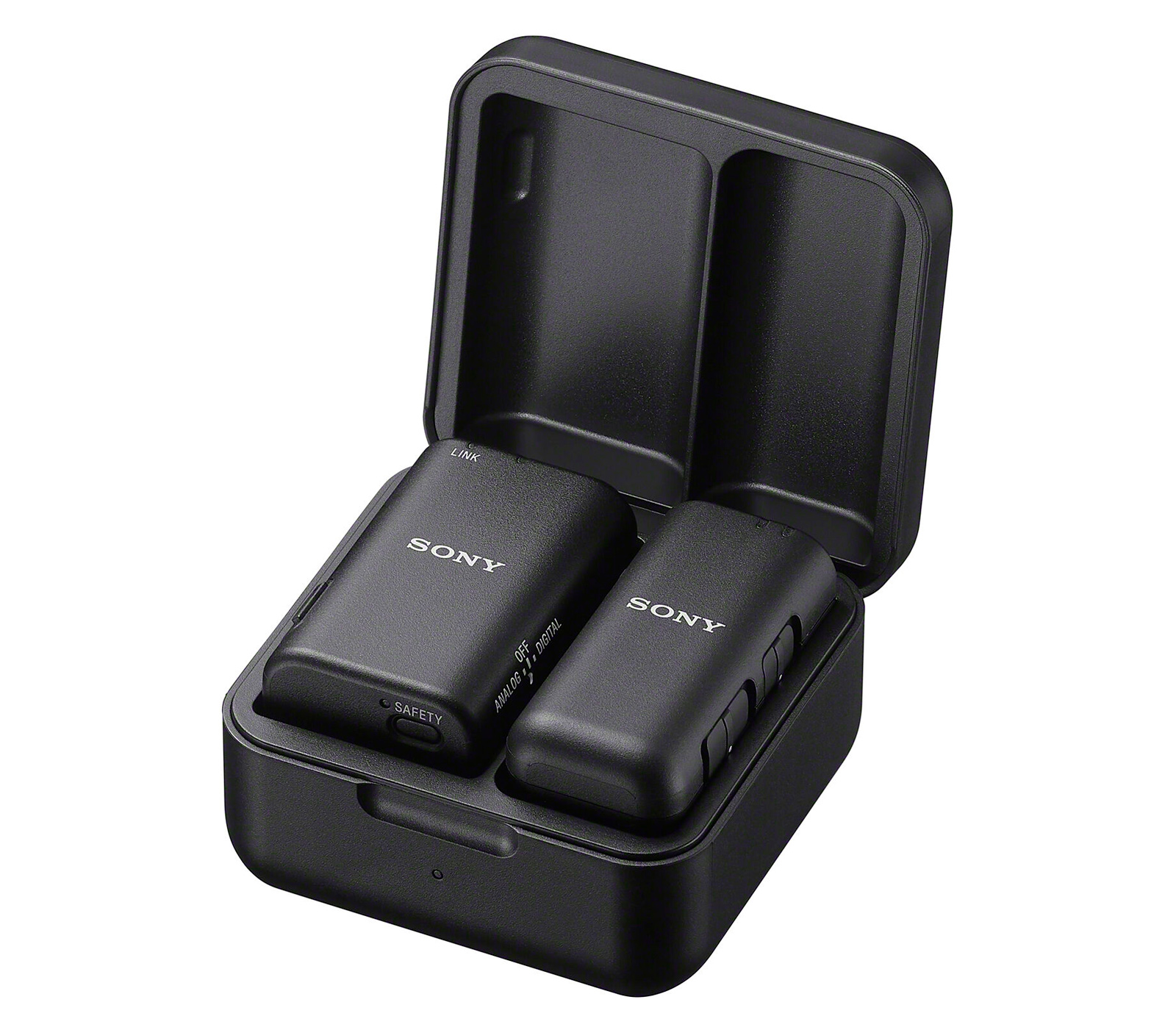 Беспроводная система Sony ECM-W3S, Bluetooth 5.3 LC3plus, 1 микрофон, MI Shoe, 3.5 мм, USB-C