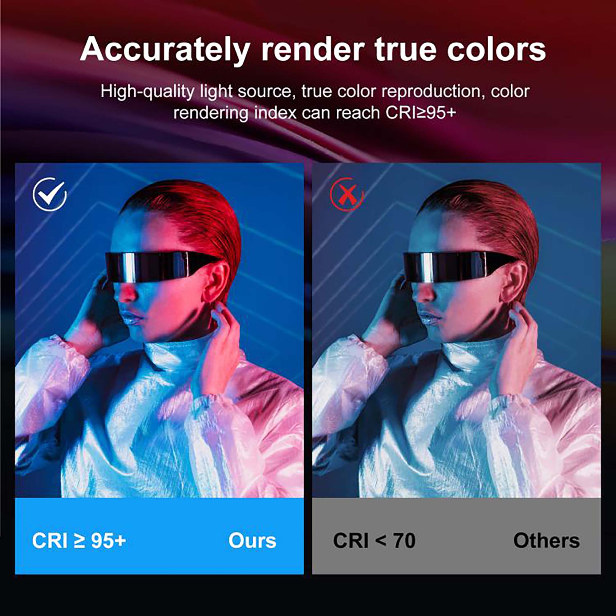 Осветитель-стик Puluz PU4140, RGB, 132 светодиода
