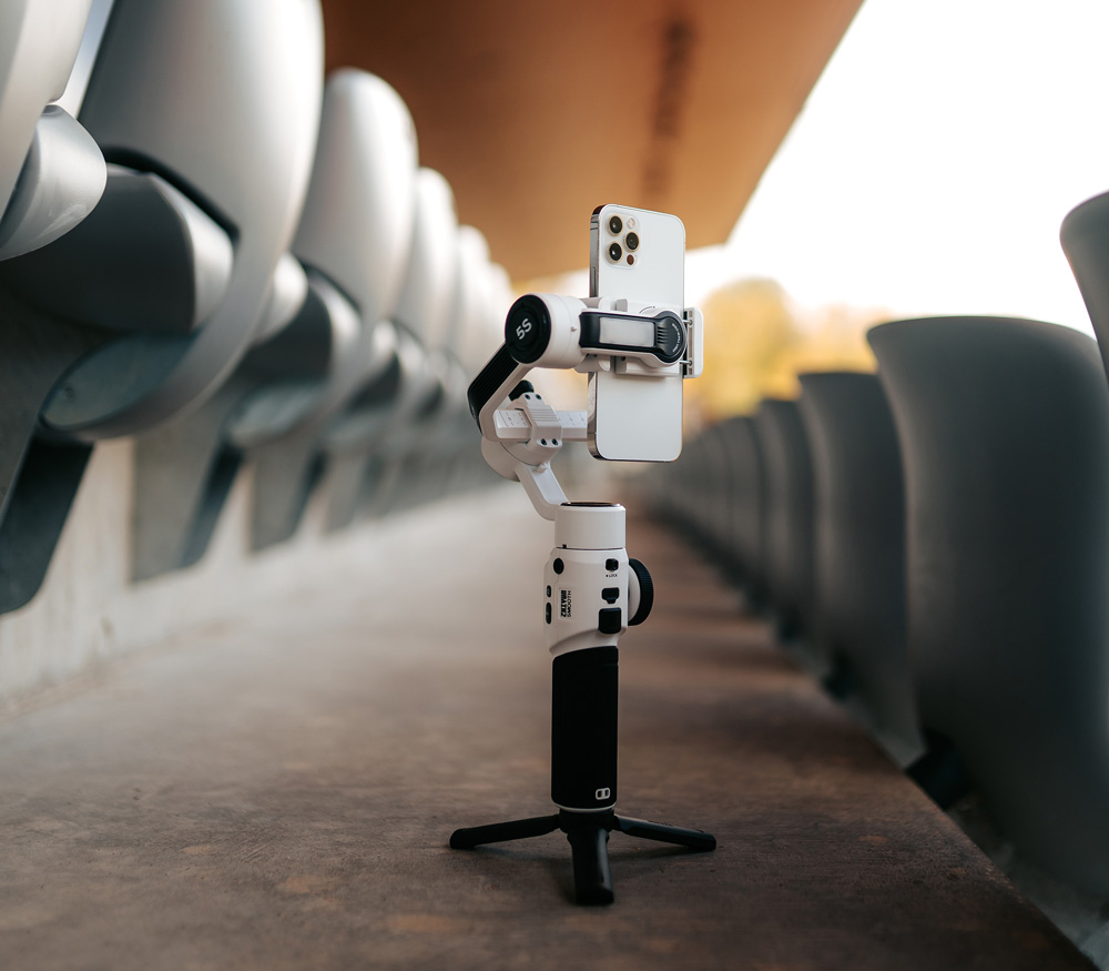 Стабилизатор Zhiyun Smooth 5S Combo Kit для смартфонов, белый