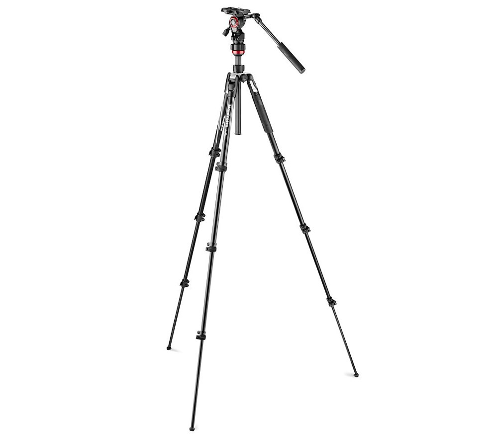 Штатив Manfrotto Befree Live с 2D видеоголовкой, клипсовый замок (MVKBFRL-LIVE)