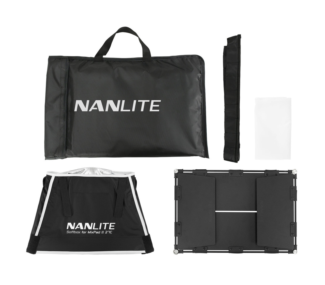 Комплект Nanlite BD-MPII27C, софтбокс, шторки, cоты для MixPad 27