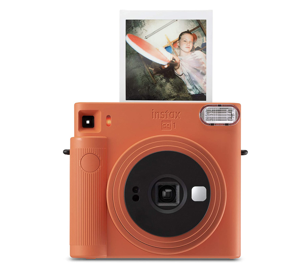 Фотоаппарат моментальной печати Fujifilm Instax SQUARE SQ1, оранжевый (уцененный)