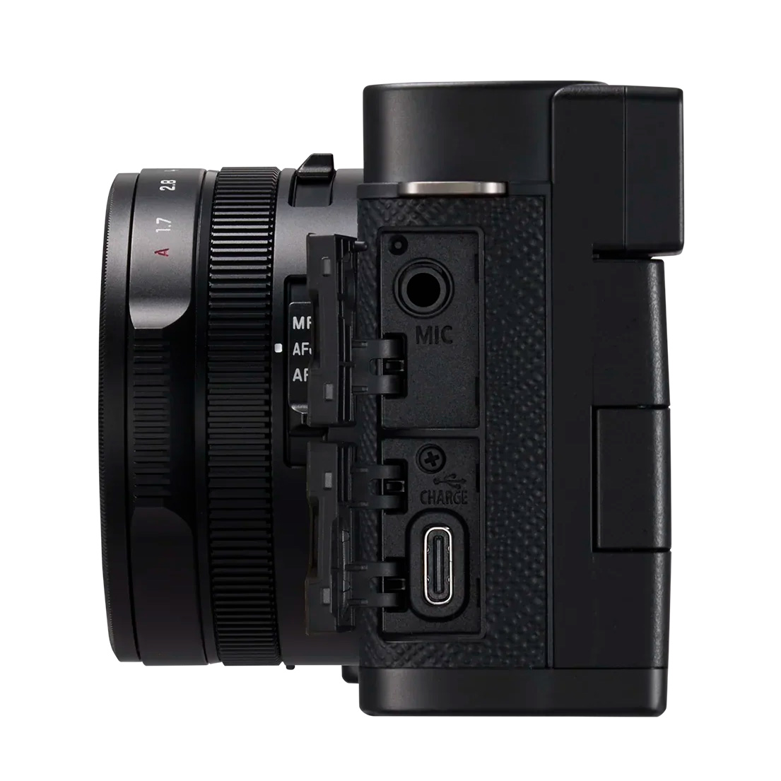 Компактный фотоаппарат Panasonic Lumix L10, чёрный