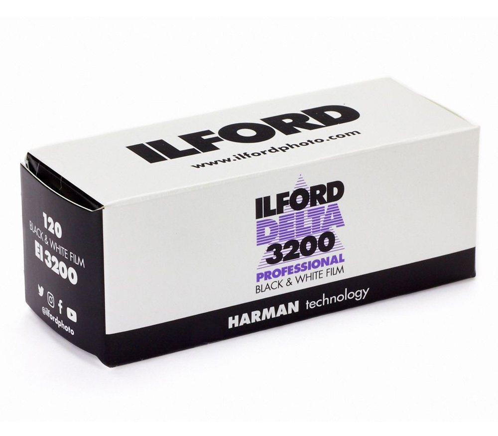 Фотопленка Ilford DELTA 3200, 120 формат (уцененный)
