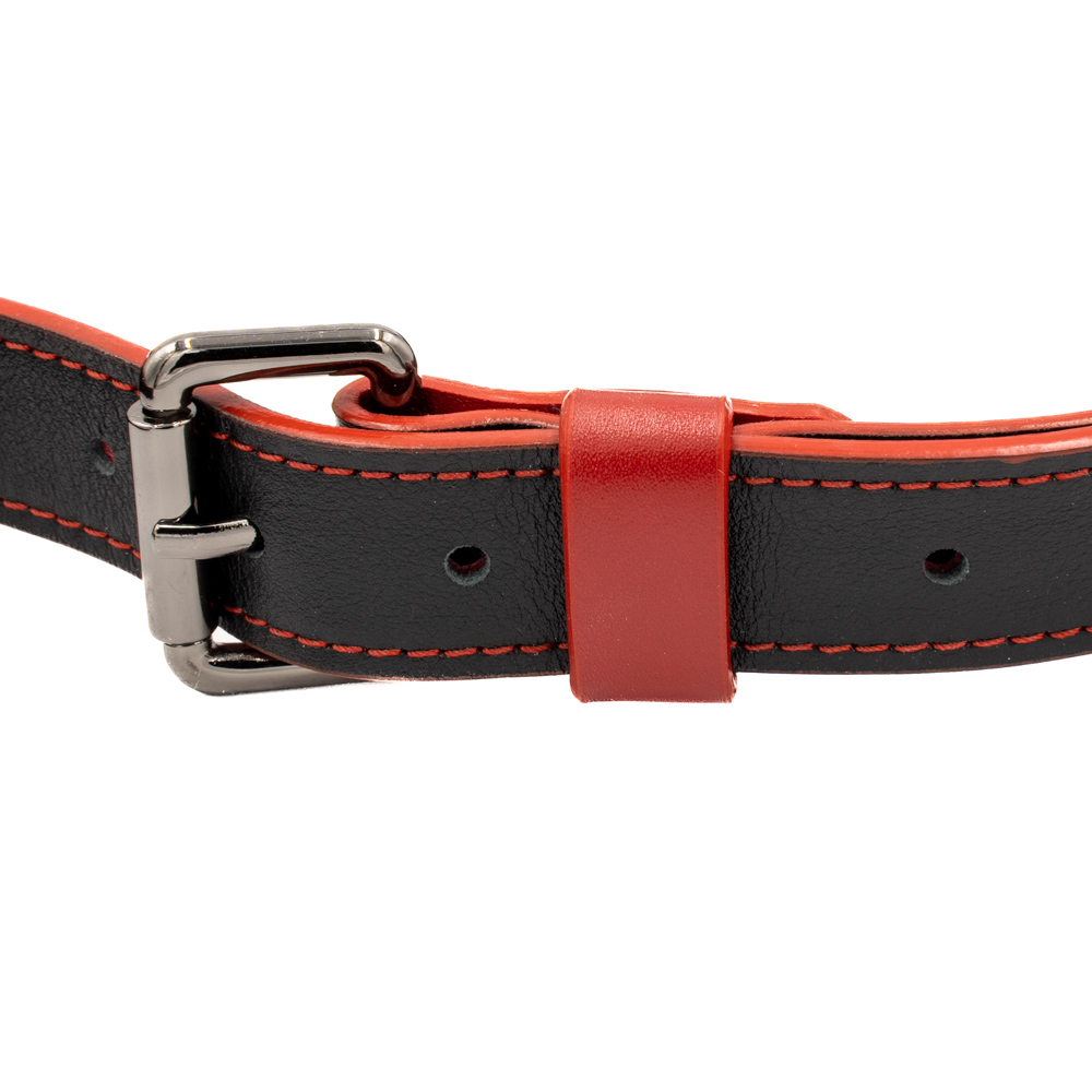 Разгрузка Kornet для камеры, кожаная, черный\красный (состояние New) (б/у)