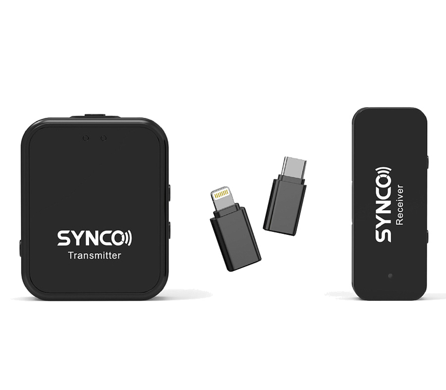 Беспроводная система Synco G1TL, 2.4 ГГц, приемник + передатчик, USB-C / Lightning