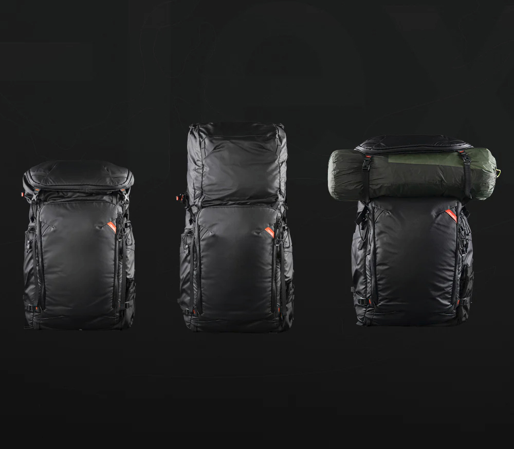 Рюкзак PGYTECH OnePro Flex 50L + Camera Insert M, цвет Space Black