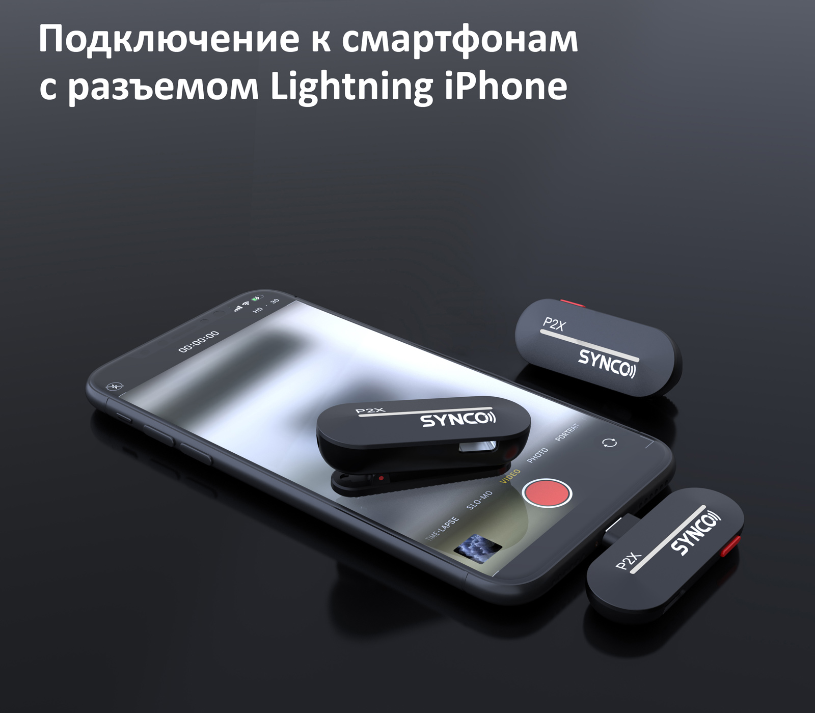 Беспроводная система Synco P2XL, 2.4 ГГц, TX+TX+RX, Lightning