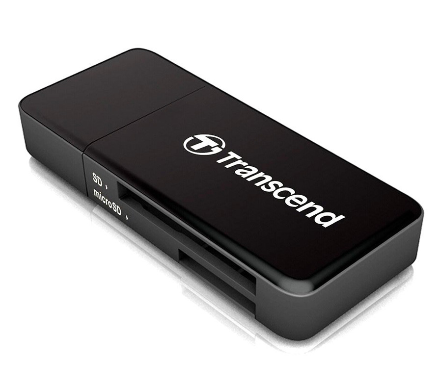 Карт-ридер Transcend RDF5 USB3.1 Gen 1, черный (TS-RDF5K)