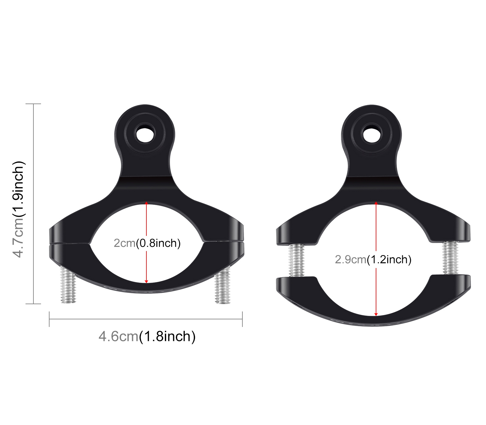 Крепление на руль Puluz PU193B Bike Handlebar Mount, для экшн-камеры, черное