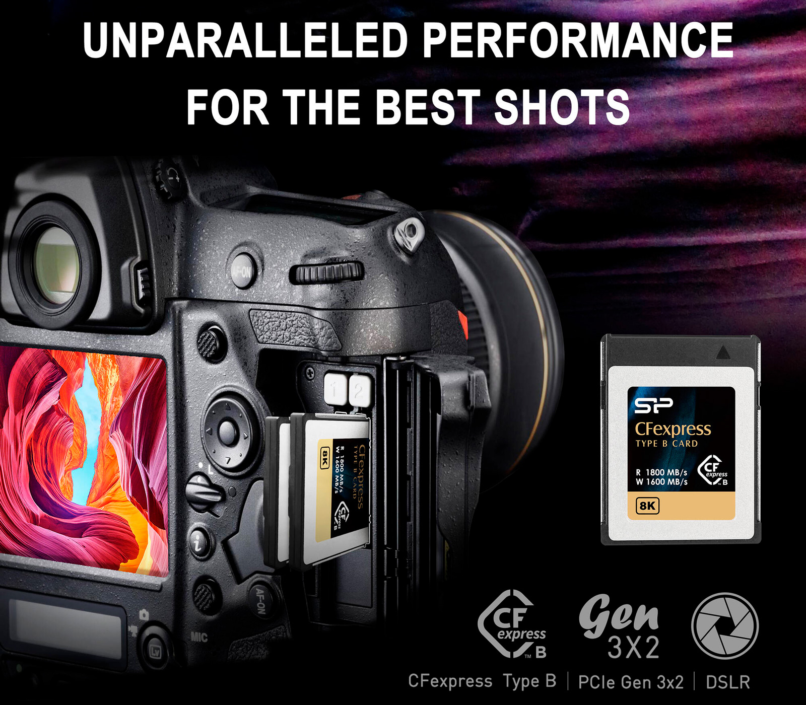 Карта памяти Silicon Power CFexpress Type B 512GB (R1800/W1200)