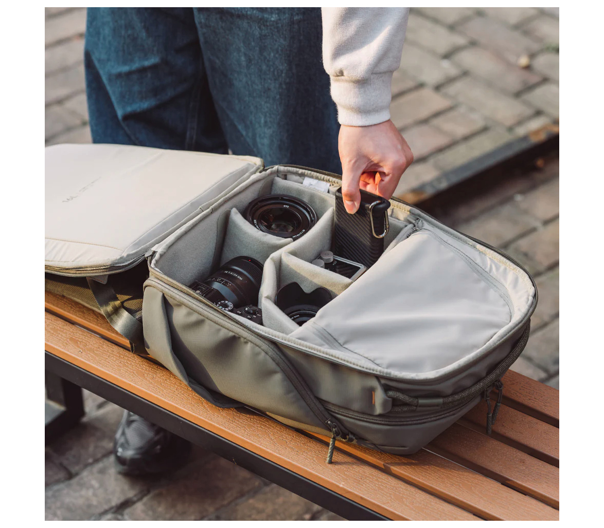 Рюкзак PGYTECH OneGo Lite Backpack 22L, зеленый (Forest)