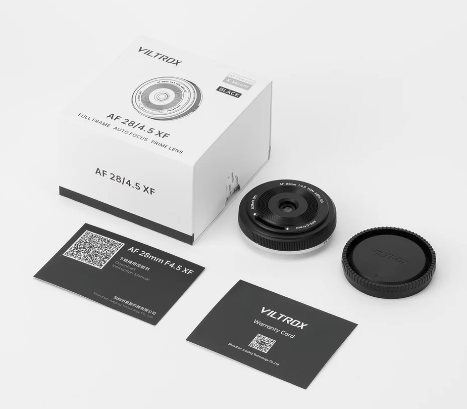 Объектив Viltrox AF 28mm f/4.5 Fujifilm X-mount