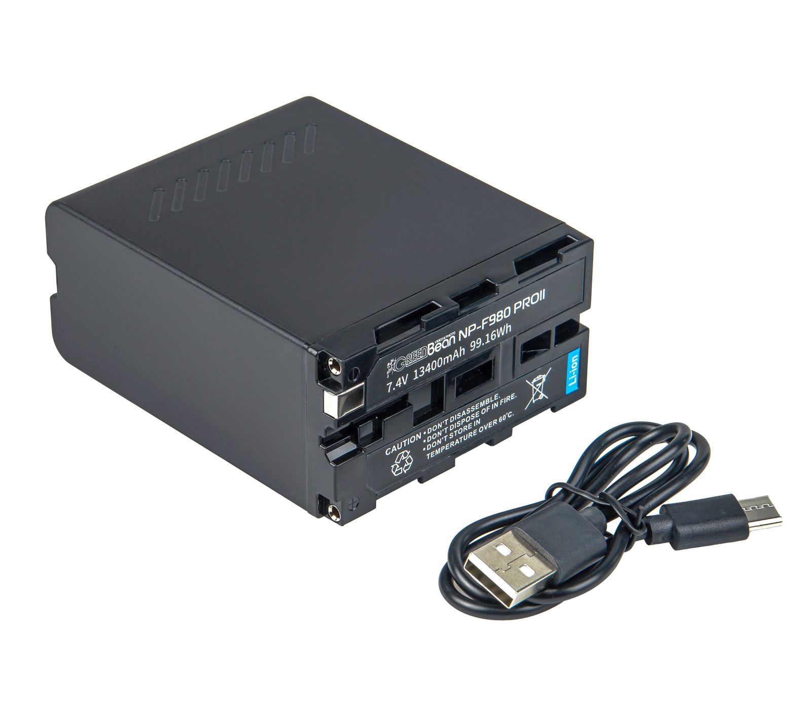 Аккумулятор GreenBean NP-F980 PROII, 13400 мАч