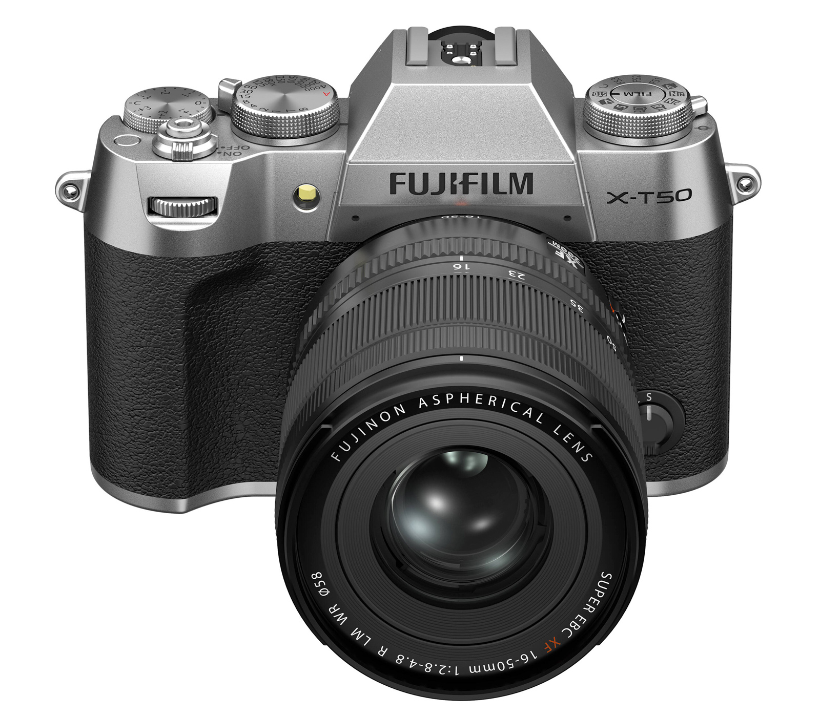 Беззеркальный фотоаппарат Fujifilm X-T50 Kit XF 16-50mm f/2.8-4.8, серебристый