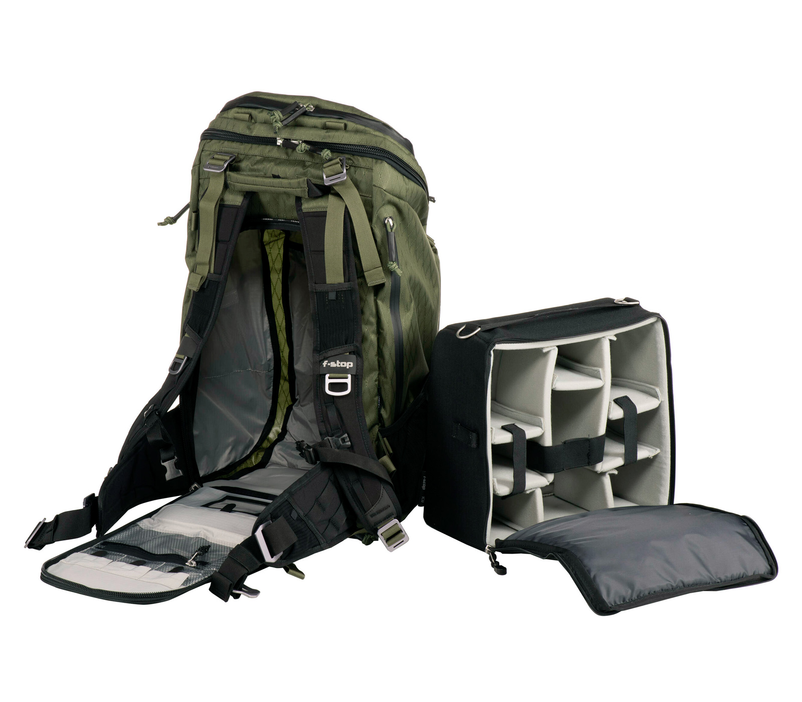 Рюкзак f-stop Ajna 37L DuraDiamond Essentials Bundle, зеленый