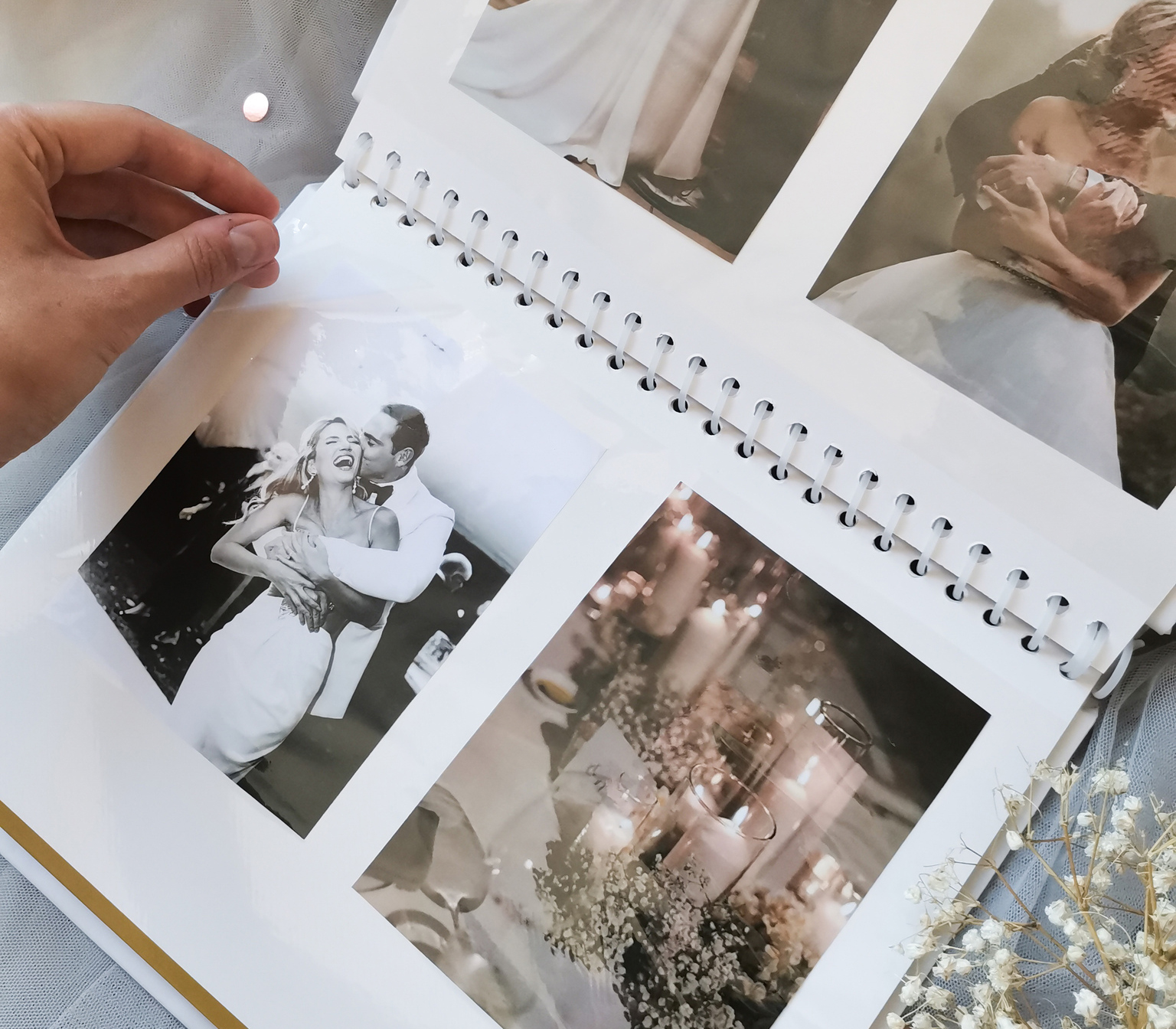 Фотоальбом Полином 20 листов 23х28 см, магнитный, «SPb city art: pink»