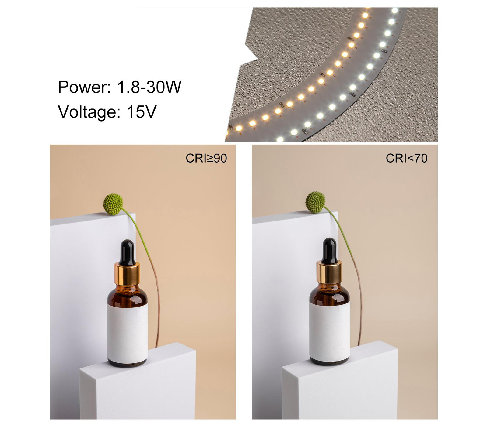 Фотобокс Puluz 50 см, с кольцевой подсветкой 30Вт и 6 фонами