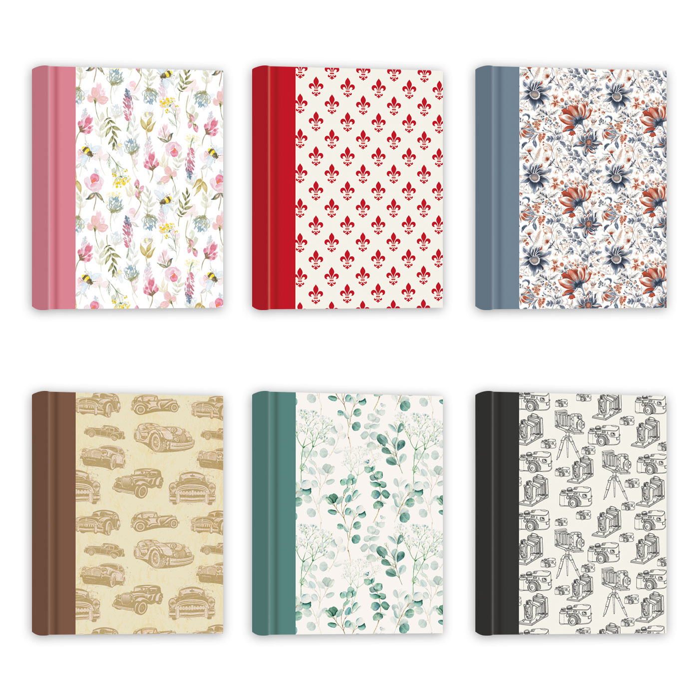 Фотоальбом ZEP Epoca 24х32 см, 30 листов, цвета ассорти (EP243230)