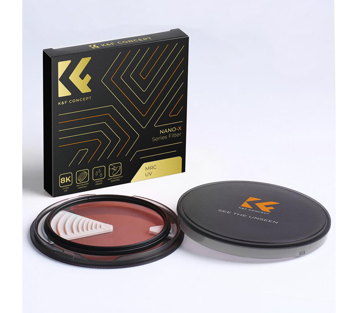 Светофильтр K&F Concept Nano-X B270 MCUV, Green Coated, 52 мм