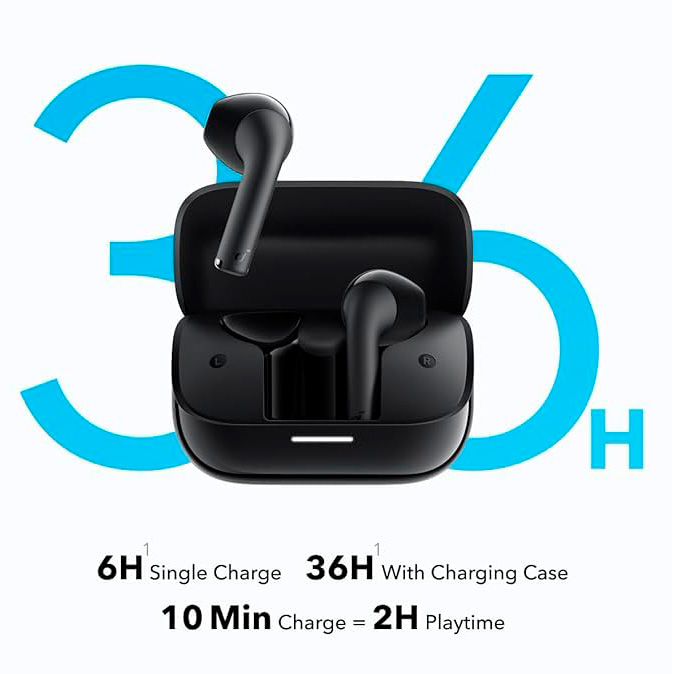 Беспроводные наушники Anker Soundcore K20i, открытого типа, черные