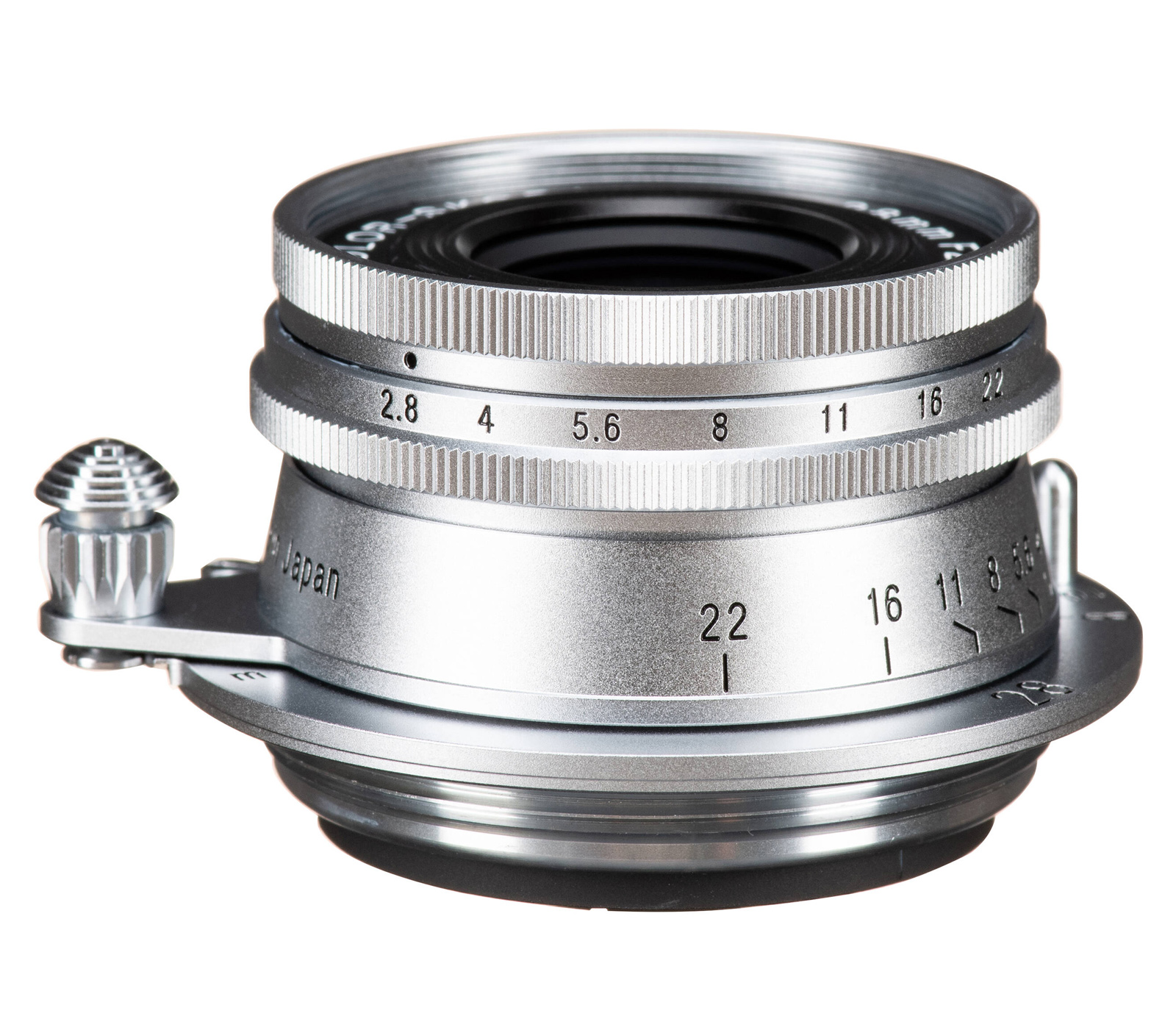 Объектив Voigtlander Color-Skopar 28mm f/2.8 Aspherical L, M39/L39, серебристый