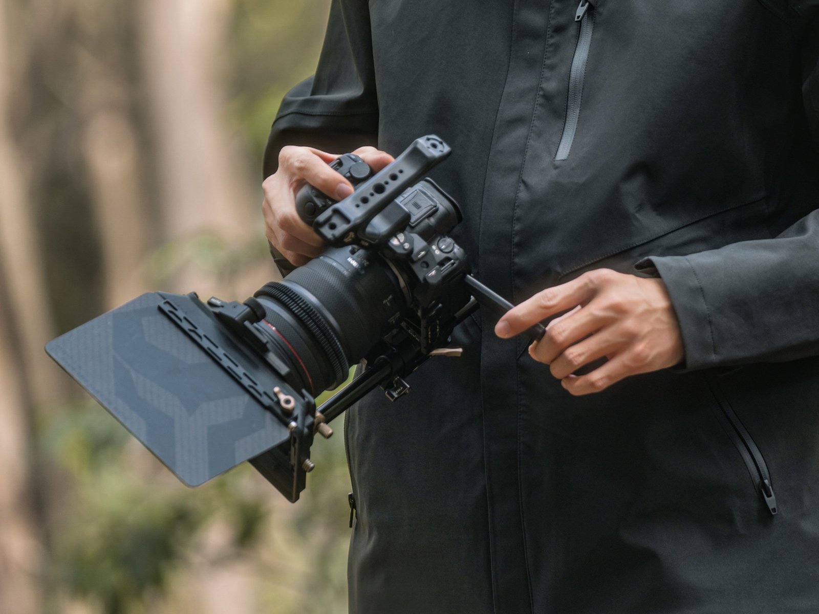 Клетка Tilta Half Camera Cage для Canon R6 Mark II, черная (уцененный)